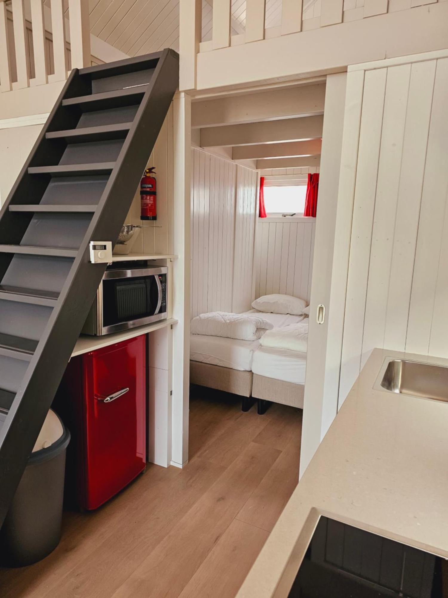 Strandvakantiehuisjes Katwijk 카트베이크안제이 외부 사진