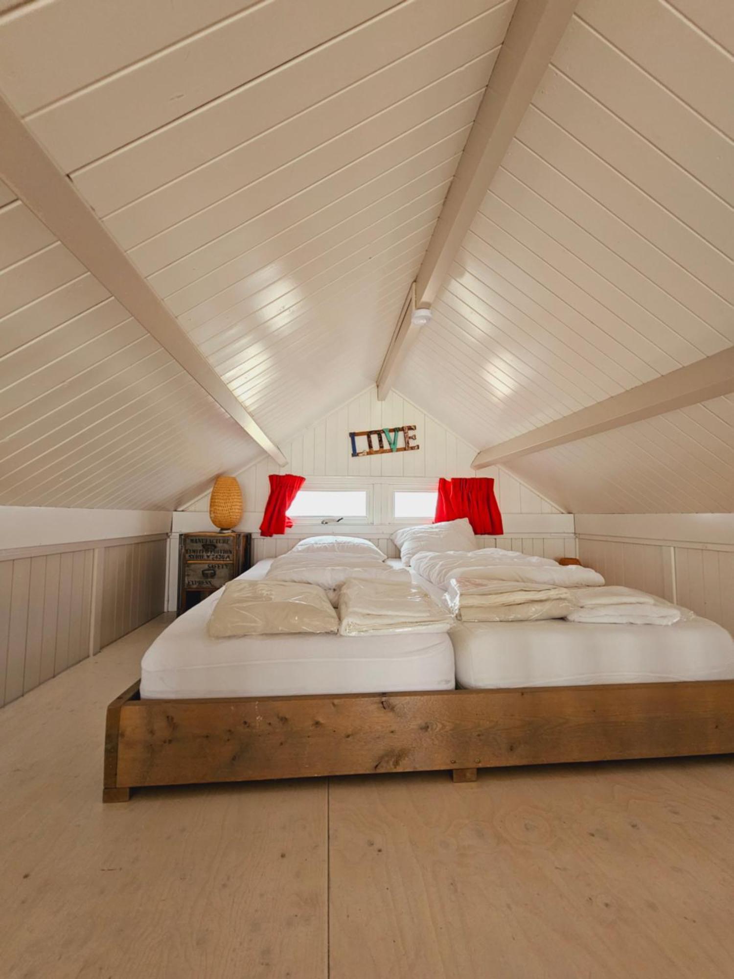 Strandvakantiehuisjes Katwijk 카트베이크안제이 외부 사진