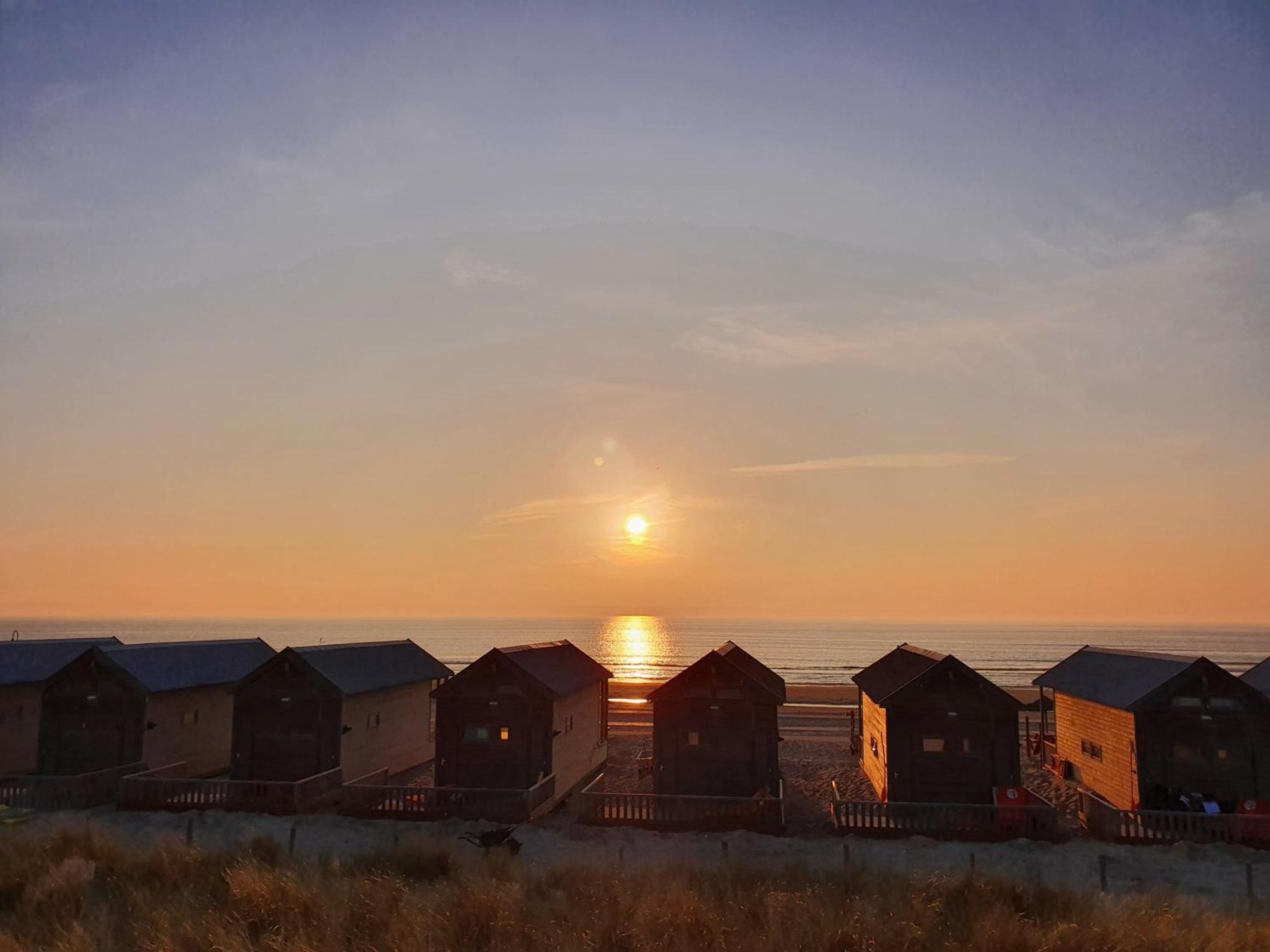 Strandvakantiehuisjes Katwijk 카트베이크안제이 외부 사진