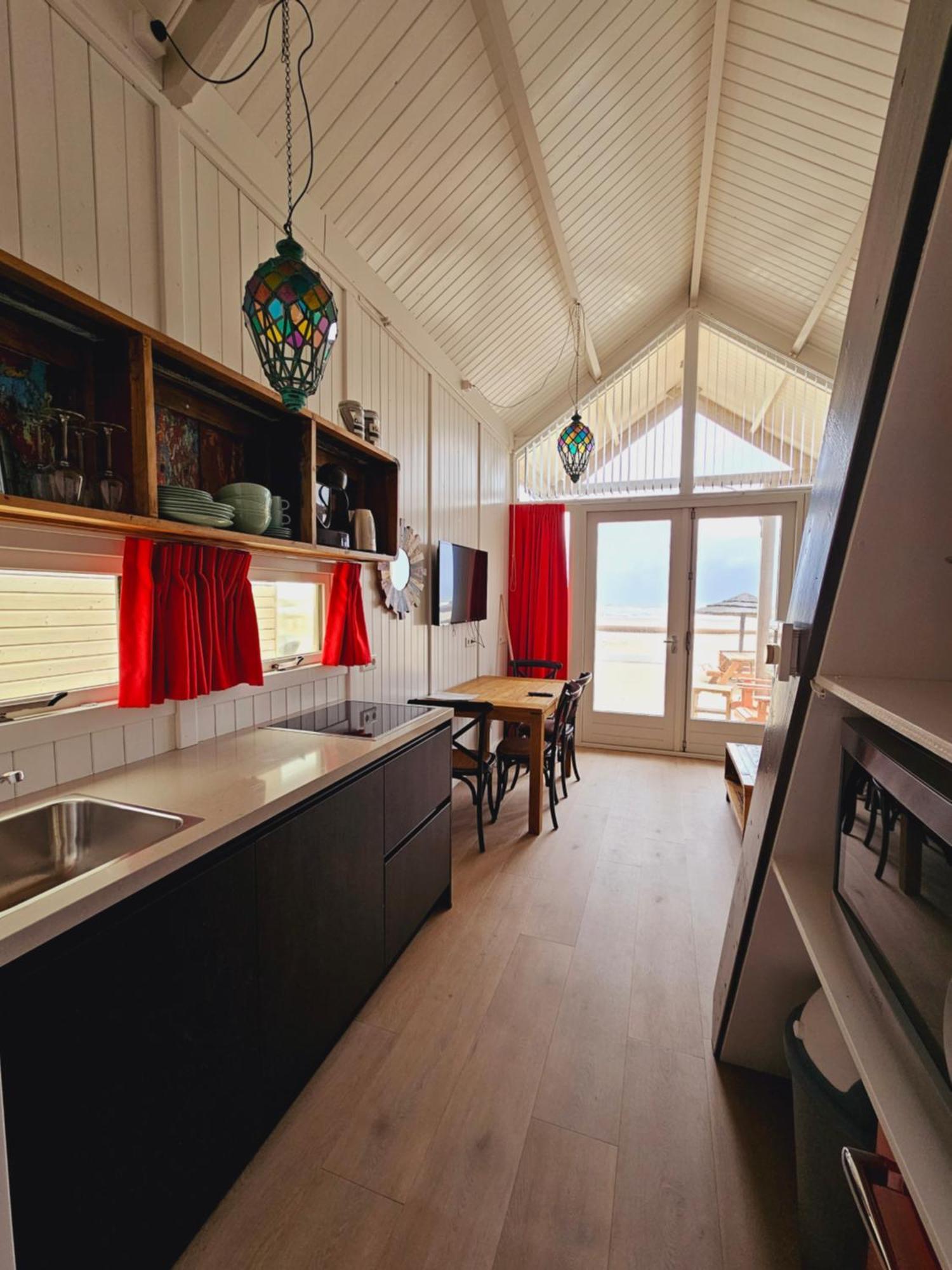 Strandvakantiehuisjes Katwijk 카트베이크안제이 외부 사진