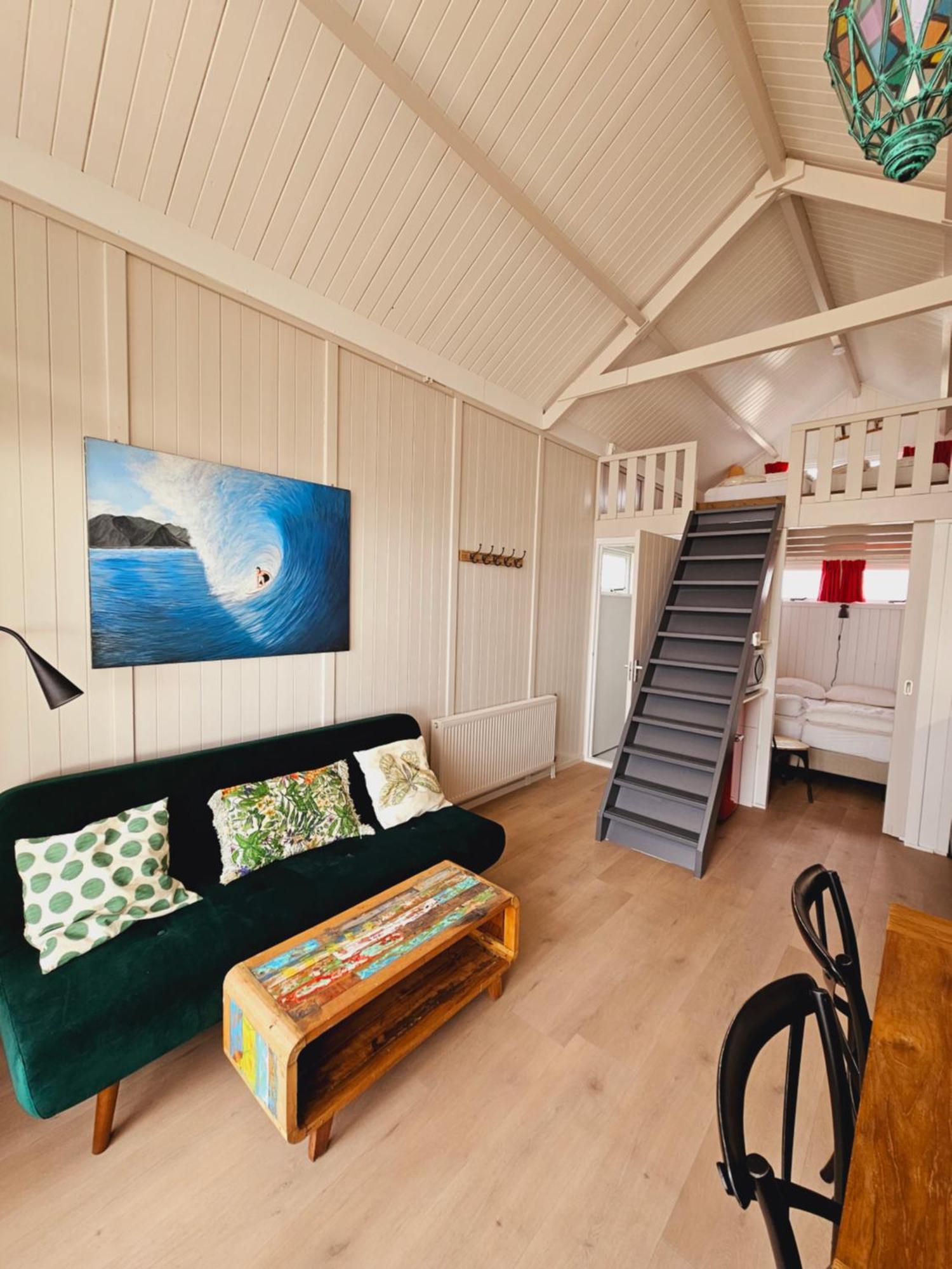 Strandvakantiehuisjes Katwijk 카트베이크안제이 외부 사진